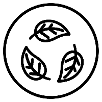 Picto matières respectueuses de la peau — coton bio Oeko-Tex standard 100