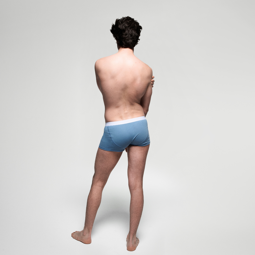 Boxer shorty homme confort anatomique Akinom coton bio