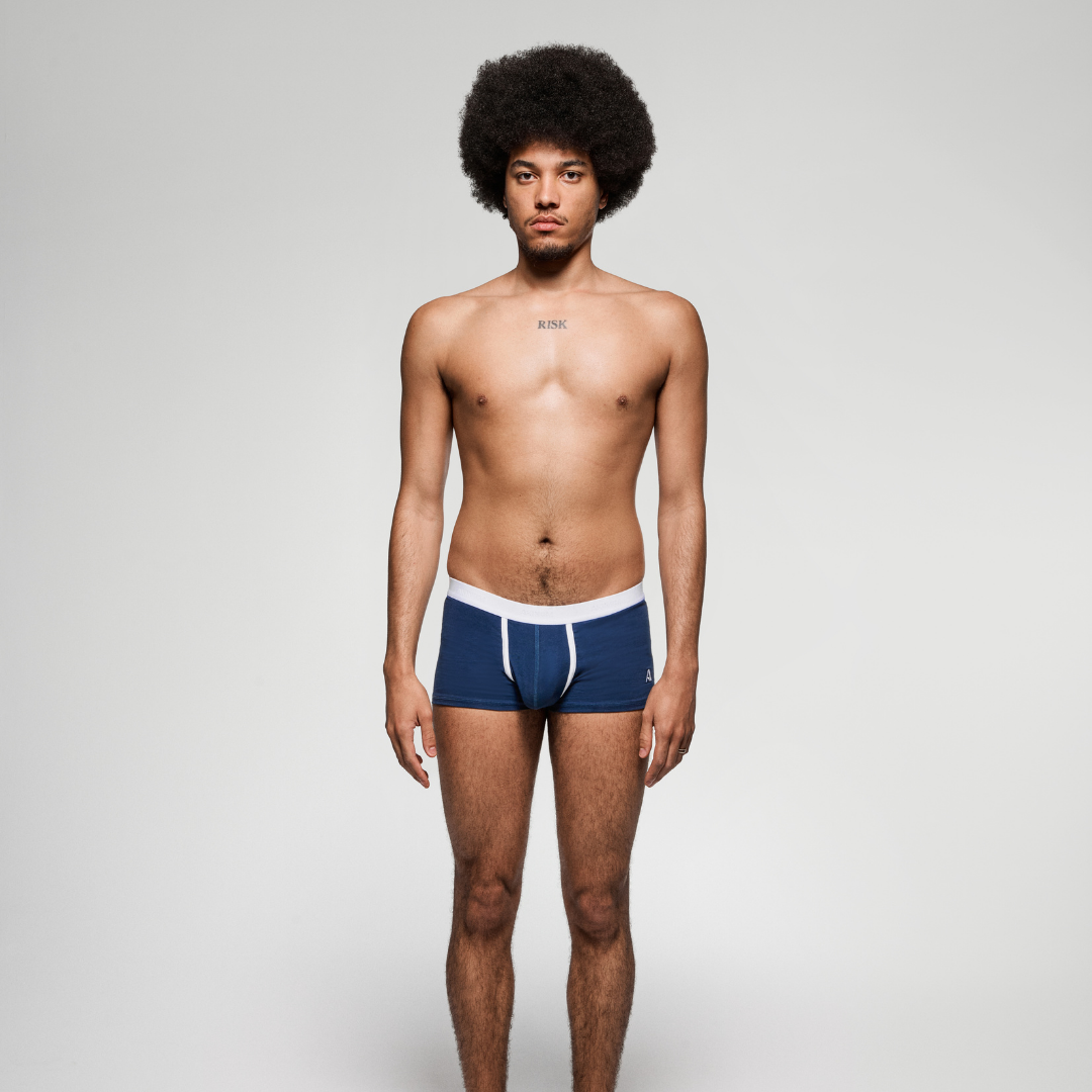 Boxer shorty homme confort anatomique Akinom coton bio