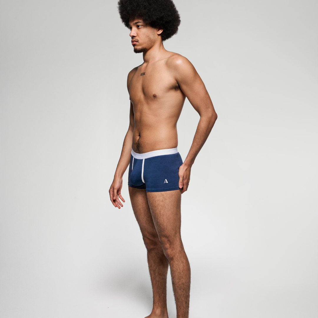 Boxer shorty homme confort anatomique Akinom coton bio