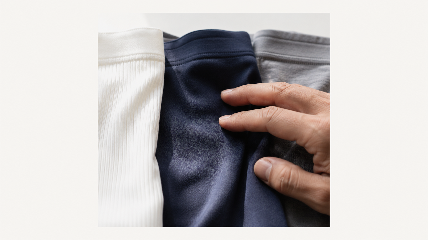 akinom le choix matière pour les sous-vêtements pour homme
