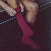 Chaussettes ULTIME CONFORT Bordeaux - AKINOM Chaussettes