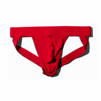 Jockstrap Rouge Akinom – Confort, maintien et style. Conçu pour les hommes exigeants, ce sous-vêtement allie élégance et performance. Idéal pour le sport ou le quotidien. #Akinom #Jockstrap #SousVetementHomme"