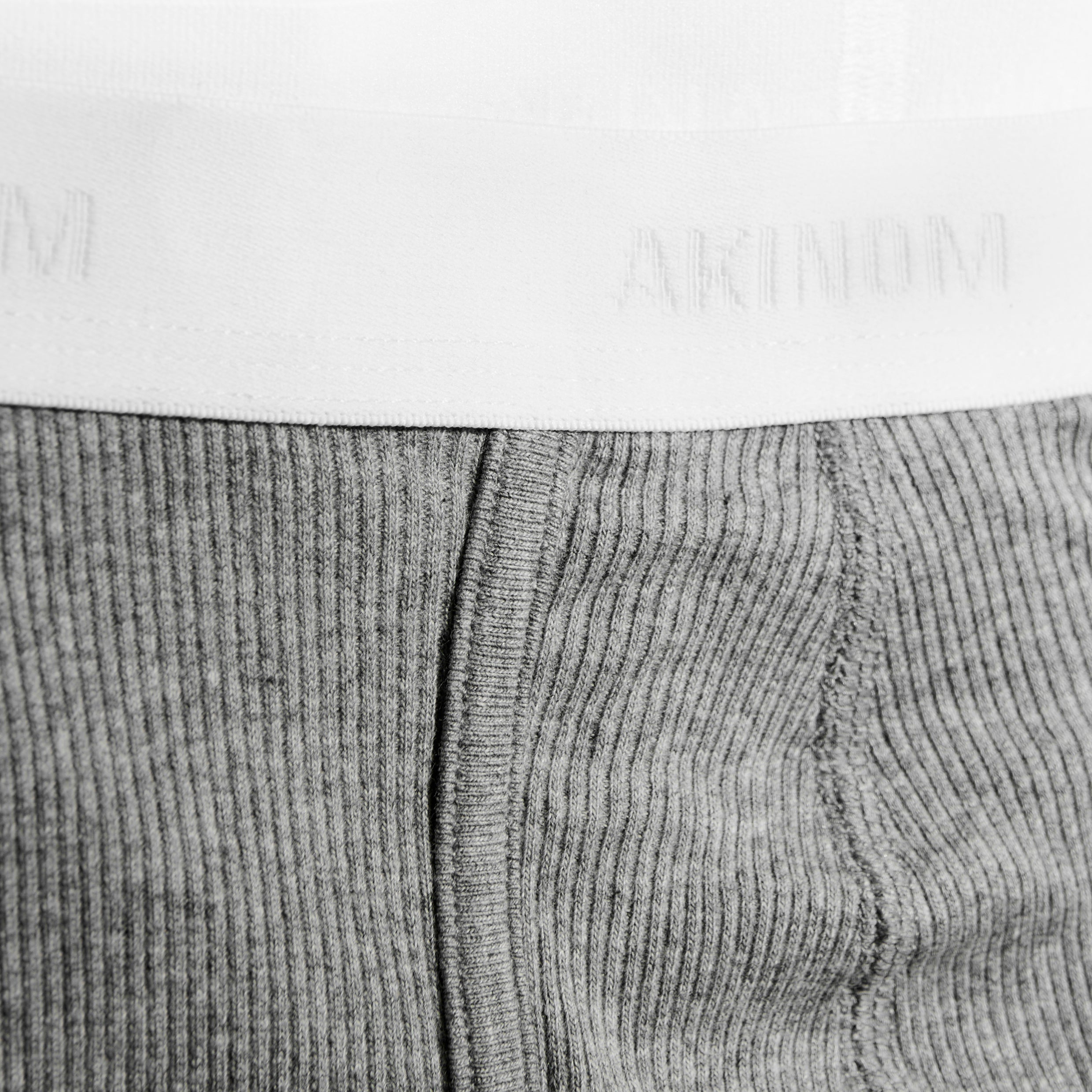 détail shorty boxer gris homme confort anatomique Akinom coton bio