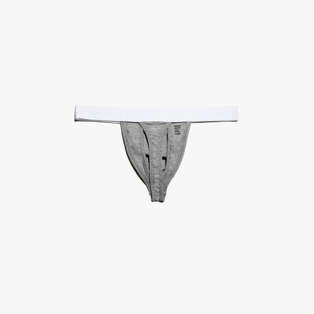 String homme blanc en dentelle avec porte-jarretelles String homme blanc en dentelle avec porte-jarretelles