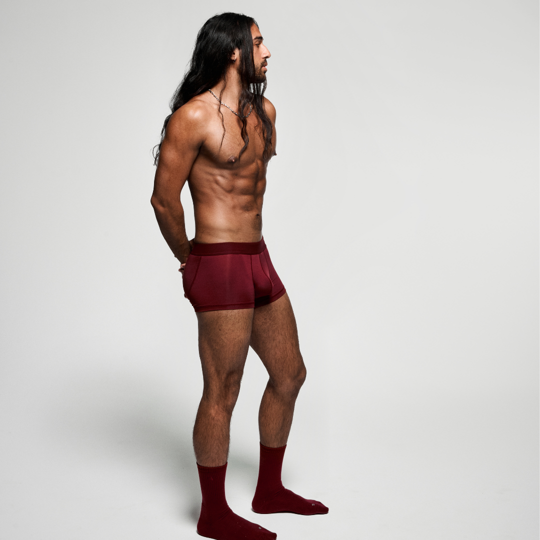 PREMIUM Bordeaux Boxer brief