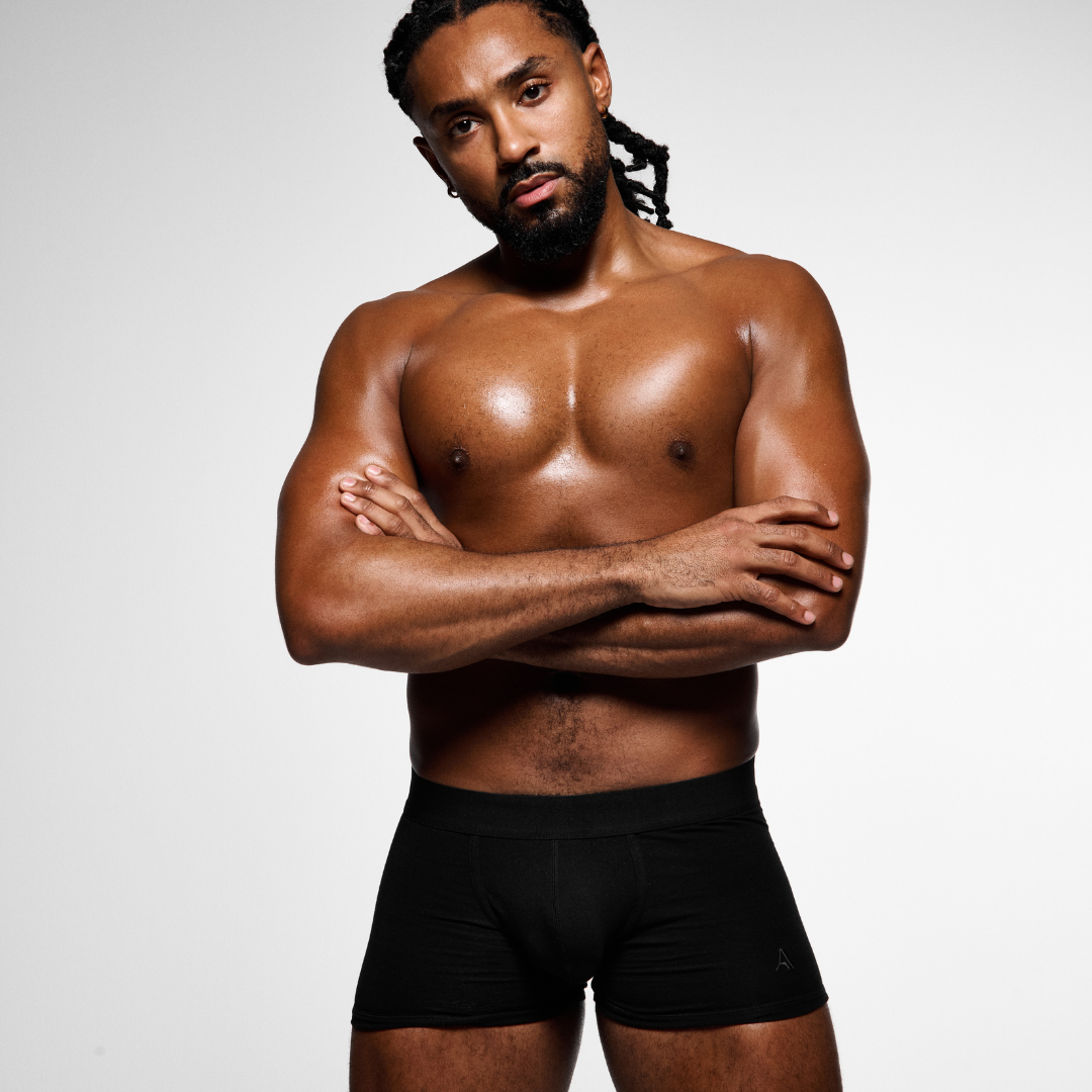 Fétish Boxer - noir - AD Fétish : vente shorty boxers homme AD Féti