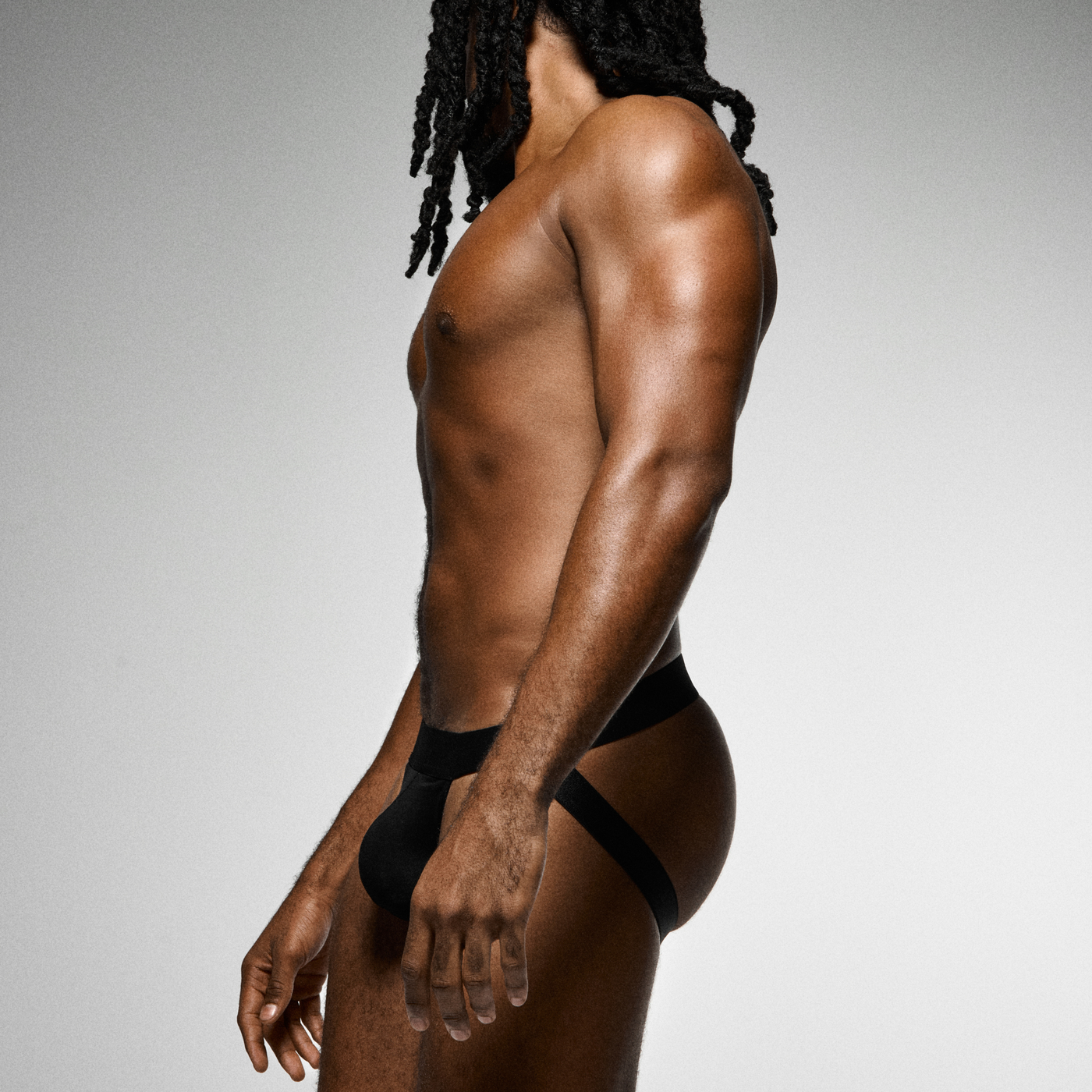 PREMIUM Black Jockstrap