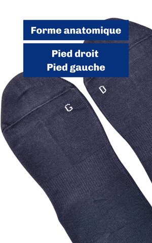Chaussettes ULTIME CONFORT NavyChaussettesAKINOMAKINOMSOX - INT - NVY - TU3760348212226