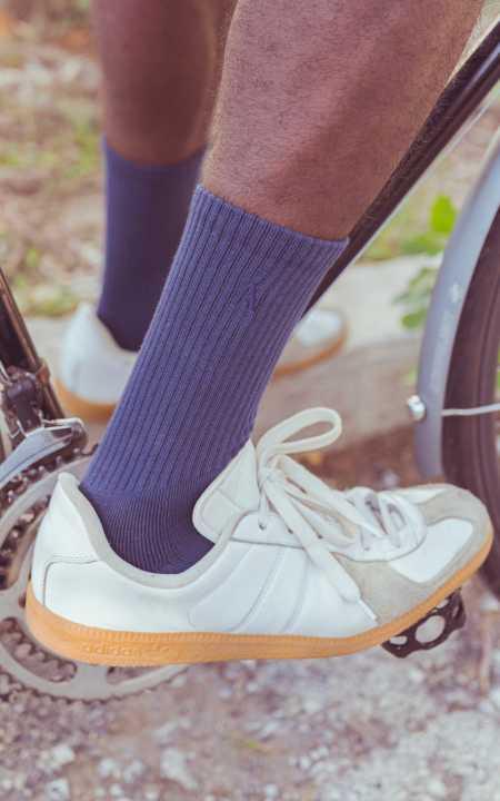 Chaussettes ULTIME CONFORT NavyChaussettesAKINOMAKINOMSOX - INT - NVY - TU3760348212226