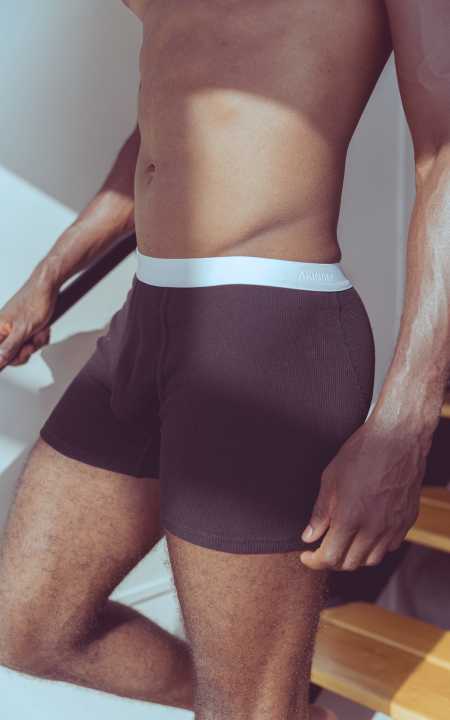 Boxer long INITIALE Noir - AKINOM boxer long