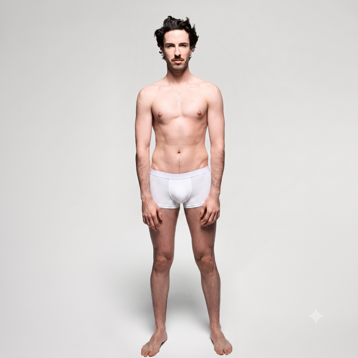 boxer short akinom coton bio modèle devant